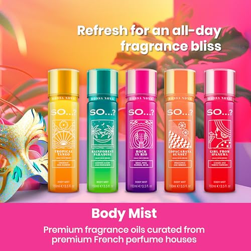 So…? Bossa Nova Womens Tropical Tango Body Mist Fragrance Spray, 150ml - Image 4