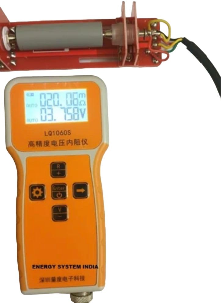 Portable DC Battery Voltage and Internal Resistance Tester for Lithium Batteries | High-Accuracy Analyzer for Lithium-Ion Battery Packs (B0DFP9MVC1) Amazon Price History, Amazon Price Tracker