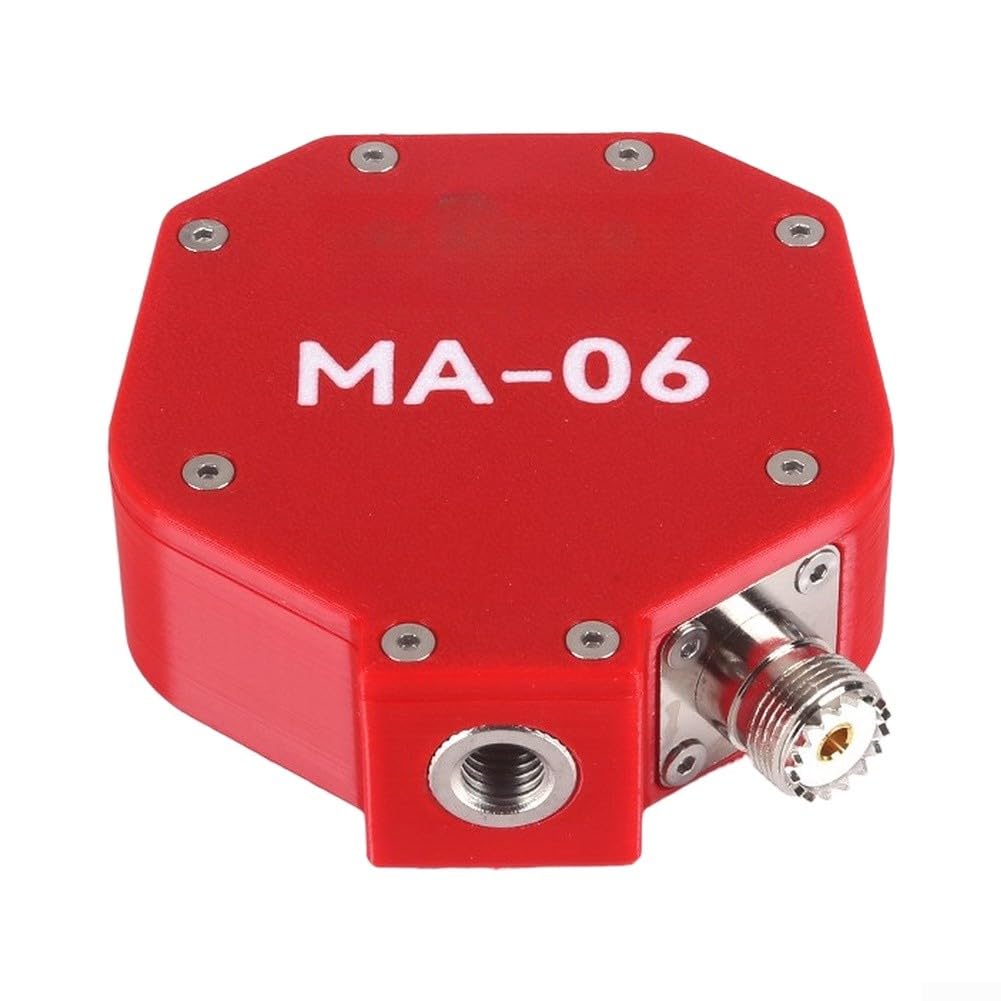 MA-06 Base a onde corte Dual Mode V orizzontale per frustino telescopico da 5,6 m 100 W SSB Ham Radio portatile configurazione da campo nero (blu)