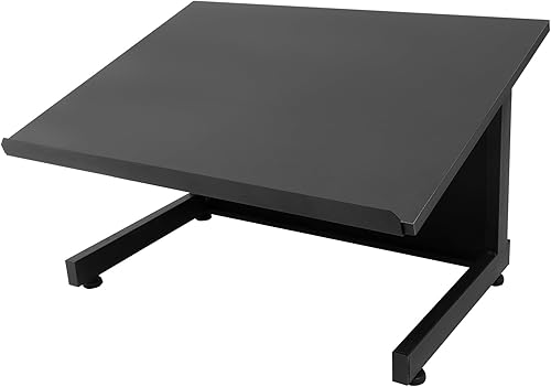 Podio de atril, conferencia de aula de la iglesia, presentación portátil de concierto podio para restaurantesiglesiasaulasseminarios (negro)