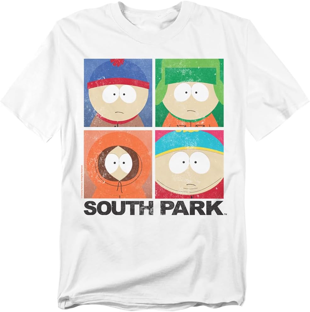 Popfunk South Park Box Group Unisex Adult T Shirt