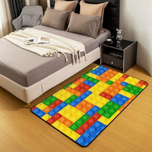 Tapete decorativo geométrico 150x200 cm polyester miniatura 5