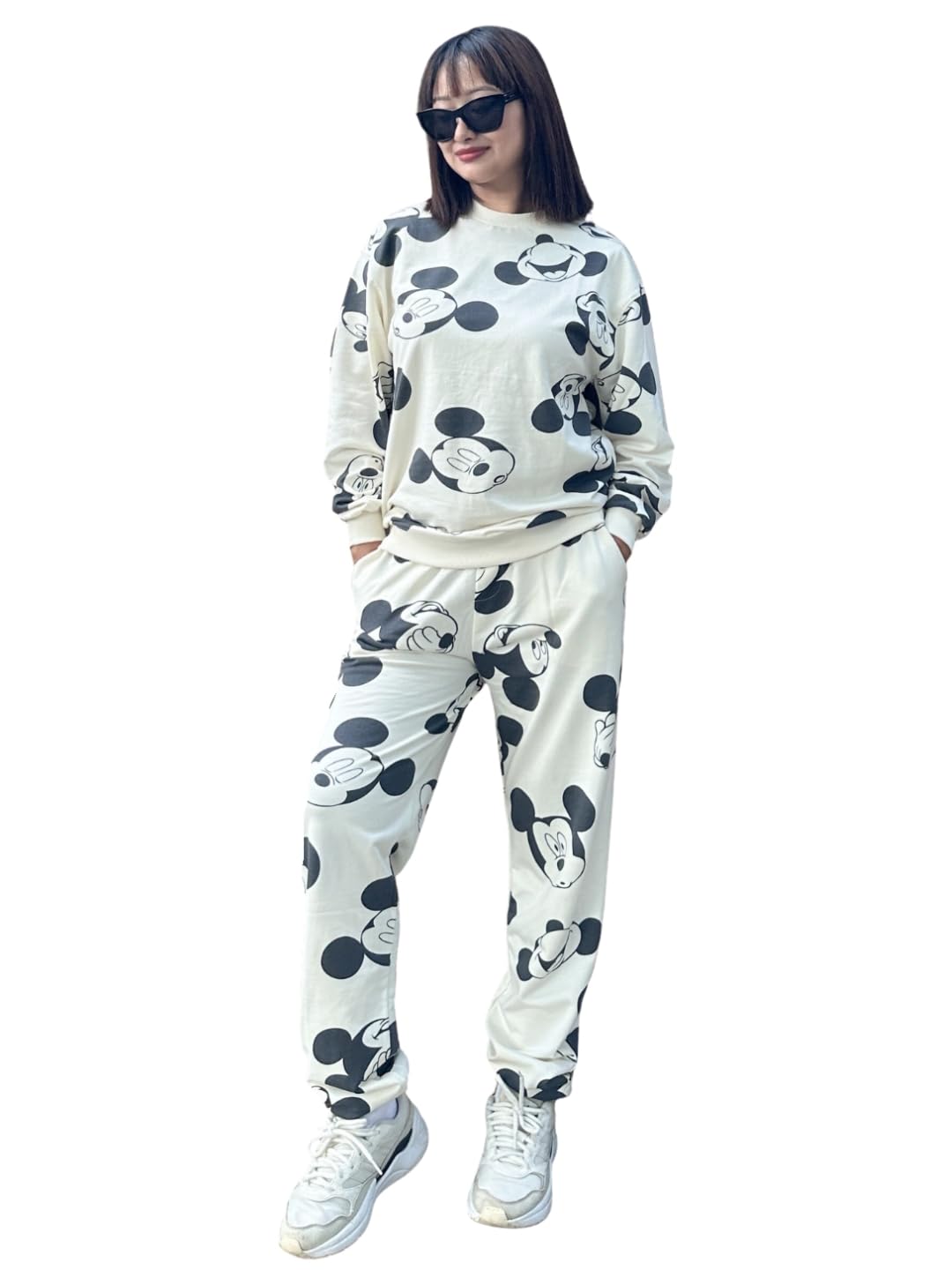 Unisex Adult Relaxed Fit Official Characters & Printed Co-ords set for Men & Women Casual Wear