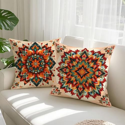 Housse coussin 65x65cm avec fermeture éclair invisible et velours imperméable