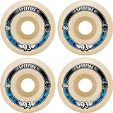 Spitfire Wheels Formula Four Radial Natural Skateboard Wheels - 56mm 93a (Set of 4)
