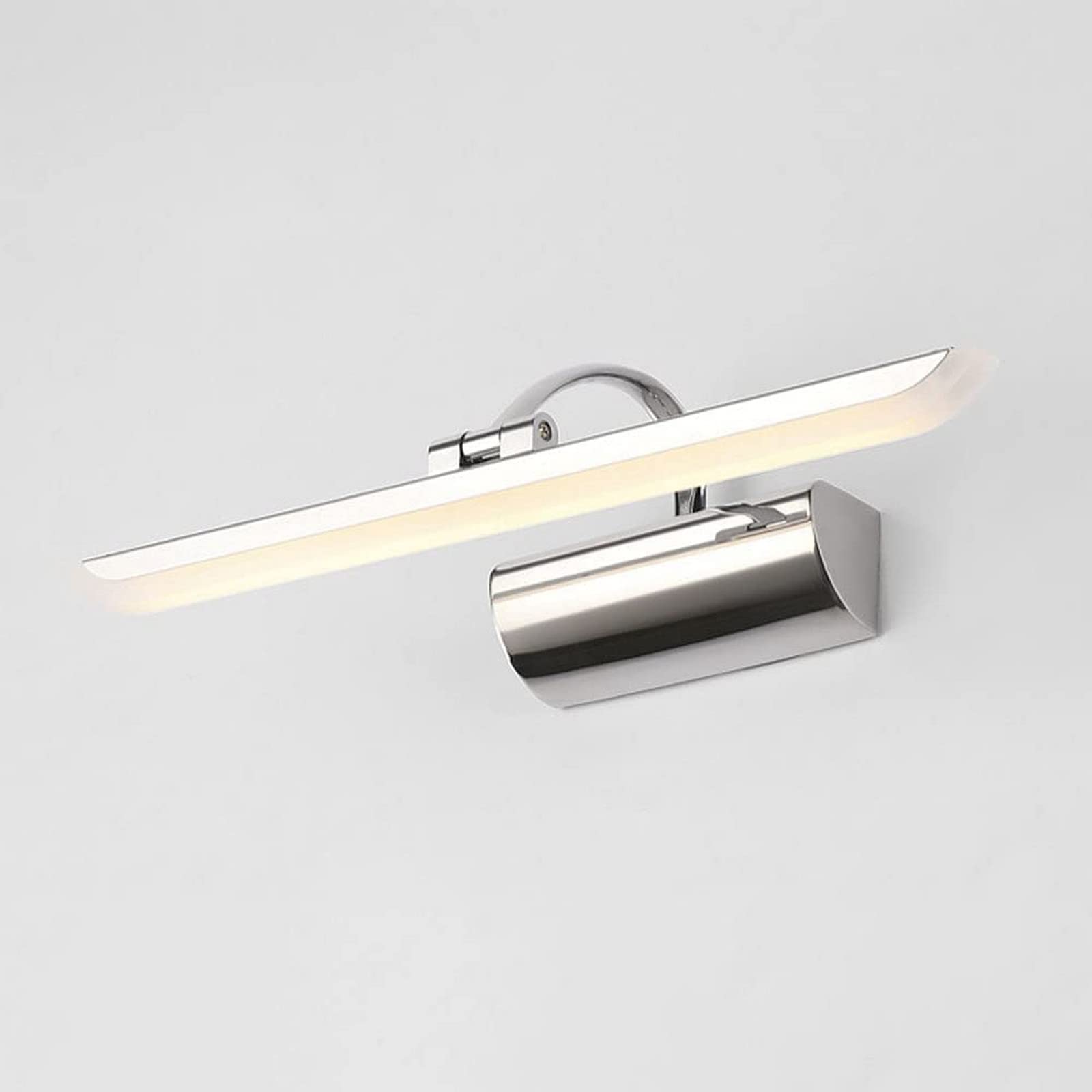 Applique murale LED rotative pour miroir de salle de bain et meuble vasque