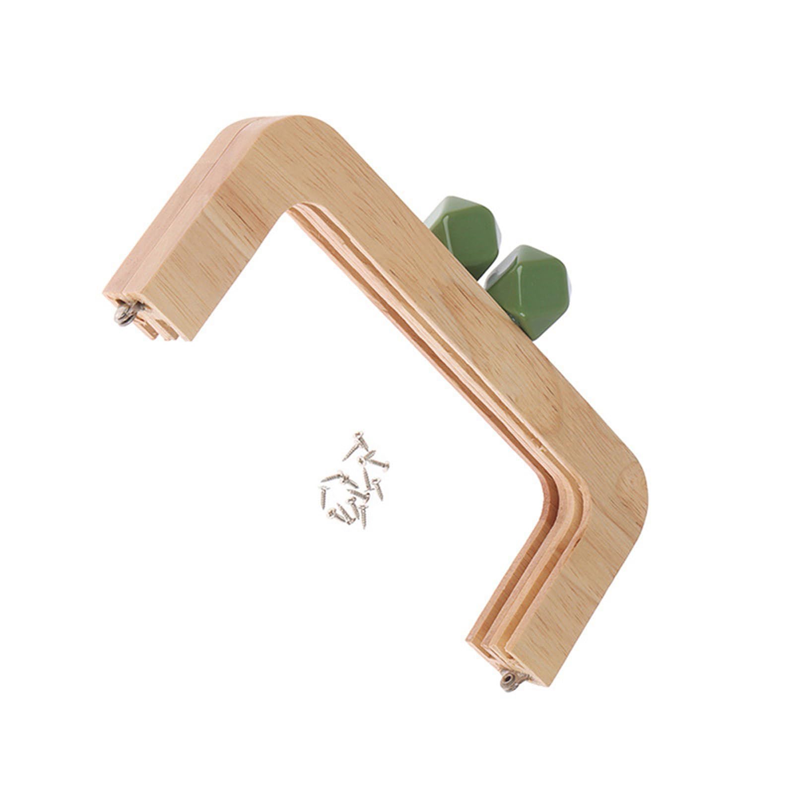 Cornice per borsa in legno con chiusura a bacio per borse con chiusura a bacio cornici per borse fai da te artigianali per la realizzazione di borse