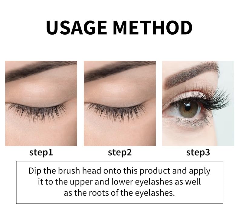 Advanced Eyelash Serum for Thicker, Longer & Longer Looking Eyelashes and Eyebrows, Vegan & Cruelty-Free, Thicker Lash Enhancing Serum. (4mL) - Image 6