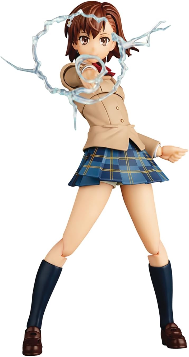 Revoltech Amazing Yamaguchi A Certain Scientific Railgun: Mikoto Mikasa (Winter Ver.) Action Figure