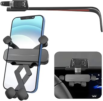 Car Phone Holder Mount for Kia Seltos 2024 2025 2026 Auto Accessories Navigation Screen Bracket Interior Decoration Mobile Cell Phone Mount
