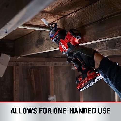 Craftsman V20 One-Handed Recip Saw - Tool Only (Cmcs340B),Black #TOP3