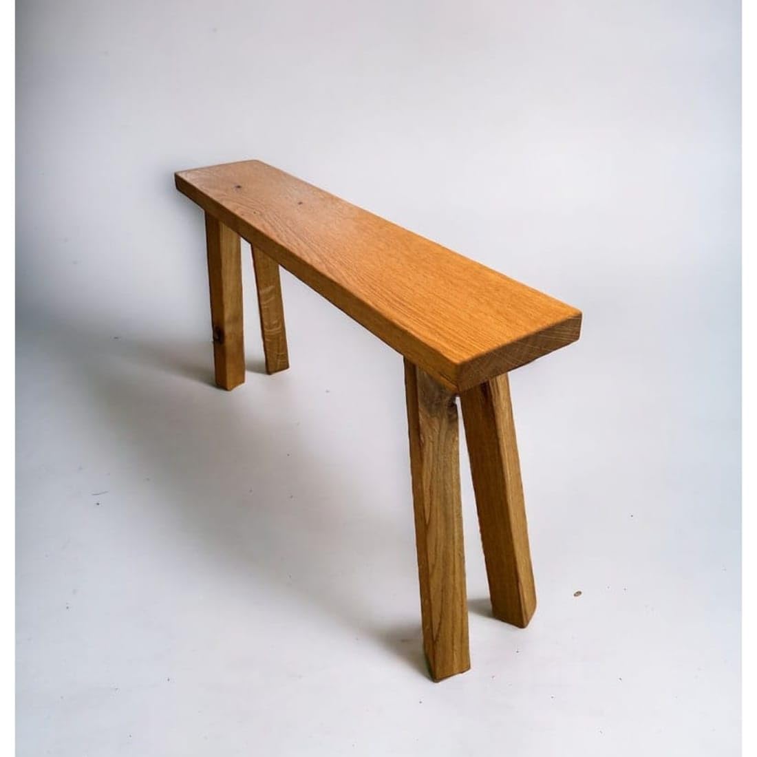 Crysellewoods 60Cm Living Room Benches, Wooden, Upholstered Wooden Shower Benches for Home & Office l Solid Wood Bench for Daining Table l Indoor Outdoor Seating Stool l Seating Benches 3