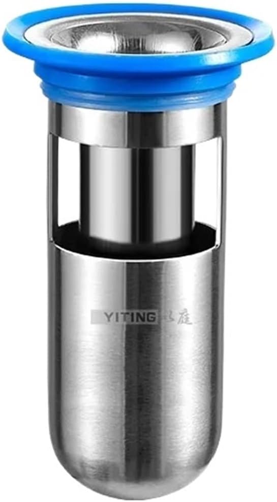 Stainless Steel Deodorant and Insect Proof Floor Drain Core Deep Water Seal Toilet Sewer Drain Core(40mm deep core)