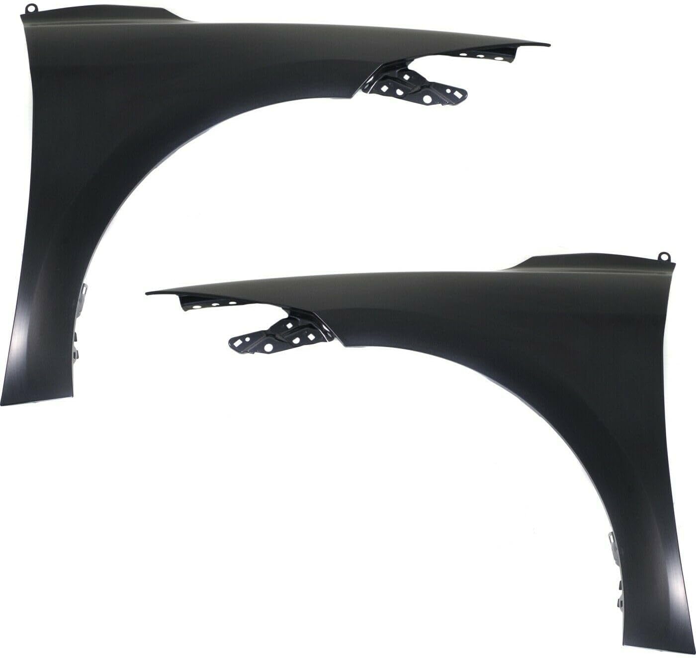 MANCHE 2pcs Quarter Panel Front Left Driver Right Passenger Side Primed Steel without Molding Holes for HYUNDAI for Elantra 2017-2018