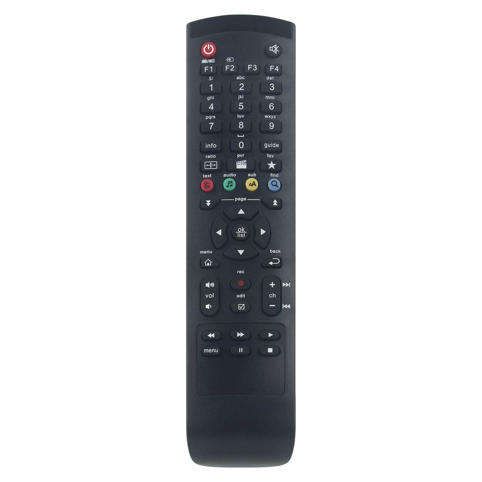 Nowy RCU540 zamiennik pilota RCU-540 pilot zastępczy pasuje do FERGUSON ARIVA RCU540 RCU 540 150 152 153 154 120 220 250 252 253 254 102e 102E 102mini 202e 202E 52e 52E pilot zdalnego sterowania