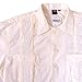 Squish Cuban Style Guayabera Shirt/Cream - Large
