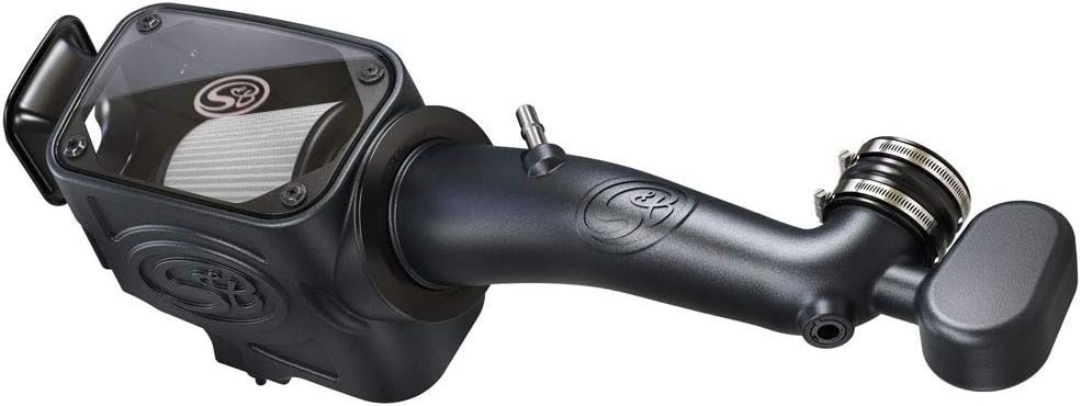 S&B Filters 75-5121D Cold Air Intake For 2018-2020 Jeep Wrangler JL/Gladiator 3.6L (Dry Extendable Filter)