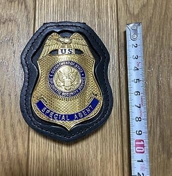 アメリカ連邦捜査局　特別捜査官バッジ アメリカ連邦捜査局 特別捜査官バッジ Yahoo!オークション - FBI