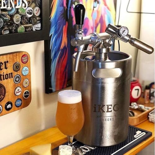 TVTKE ビールサーバー 2L ステンレス製