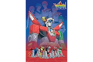 Voltron Legacy Maxi Poster: Embark on an Epic Adventure with the Legendary Lion Force