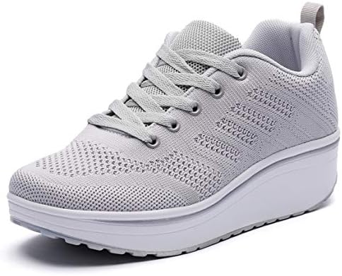 DADAWEN Women’s Platform Wedge Tennis Walking
