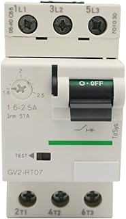 GV2RT Thermal-Magnetic Circuit Breakers GV2RT03 GV2RT04 GV2RT05 GV2RT06 GV2RT07 GV2RT08 1Pcs (Size : GV2RT07)