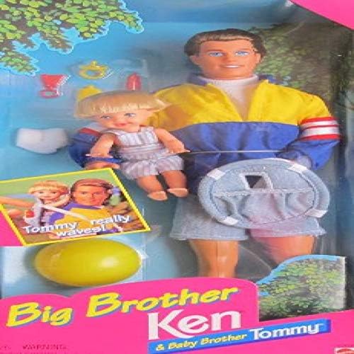 Barbie BIG BROTHER KEN Doll & Baby Brother TOMMY Doll (1996)