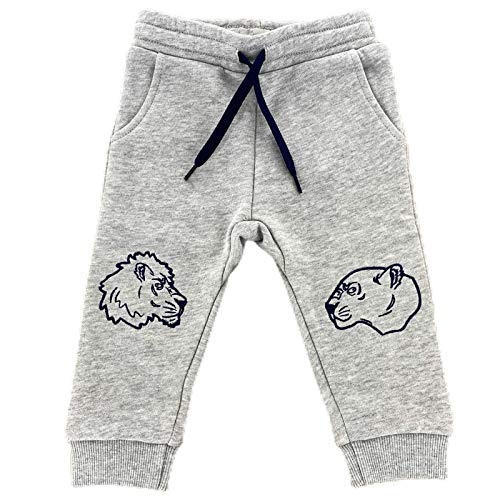 Pantalon de jogging Kenzo en coton gris pour enfant garçon