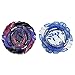 Hasbro Beyblade Burst QuadDrive Roar Balkesh B7 and Stone Balderov B7 Spinning Top Dual Pack - 2 Battling Game Top Toy for Kids Ages 8 and Up