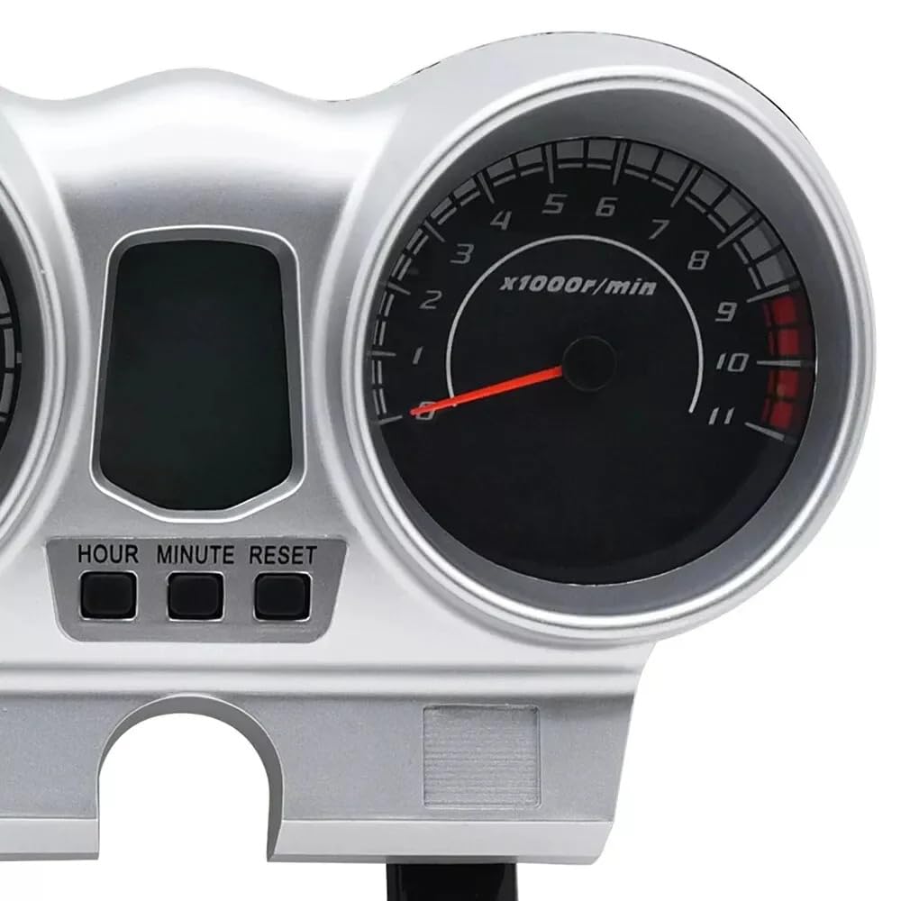 Cuadro de instrumentos Honda 250 CBF CBX Twister 2001-2008 compatible MC14 MC17 MC19 MC22 CBF2506 – pieza moto original de reemplazo para Odómetro Velocímetro, Tacómetro, Odómetro, Pantalla