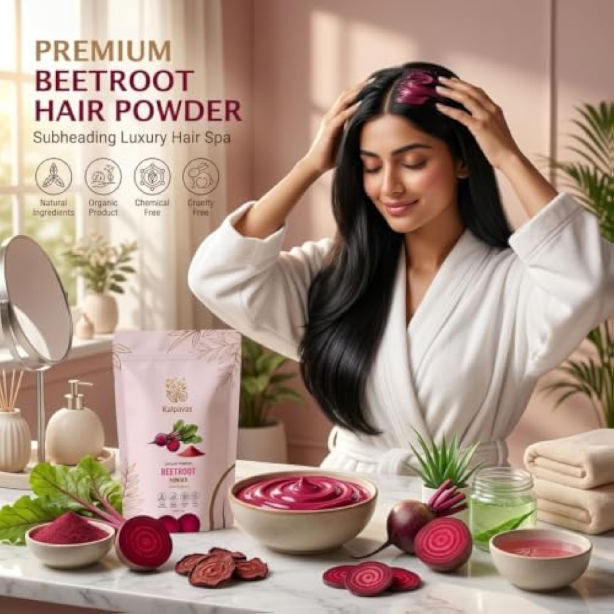 Rose & Beetroot Powder Combo, Natural Skin Care