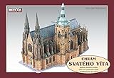 St. Vitus's Cathedral from Prague - Paper model