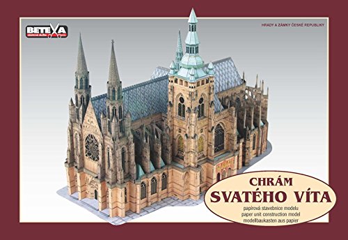 St. Vitus's Cathedral from Prague - Paper model
