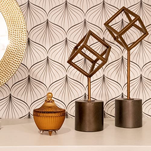 Briganti Venetian Candle Collection (Available In 25 Scents & 9 Colors) Scented Aromatherapy Candles In Amber Glass Jar With Lid | Lavish Lavender - Lavender And White Sage #TOP6