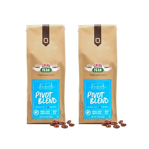 Miniatura 3 de Central Perk - Café de grano entero, café tostado oscuro, "We Were On A 'Coffee' Break", 100% café arábica, 1 bolsa (10 onzas)