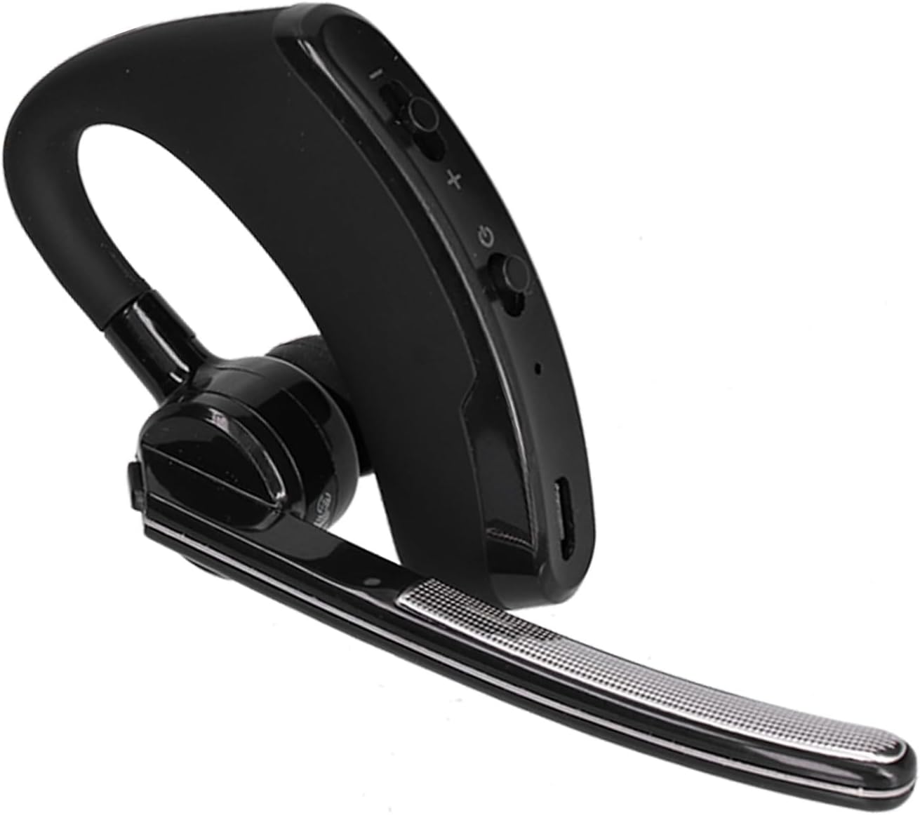 Walkie Talkie Bluetooth Headset, Bluetooth Earpiece with PTT and M Type Port for HYT,Noise Cancelling Earpiece with Adapter Default