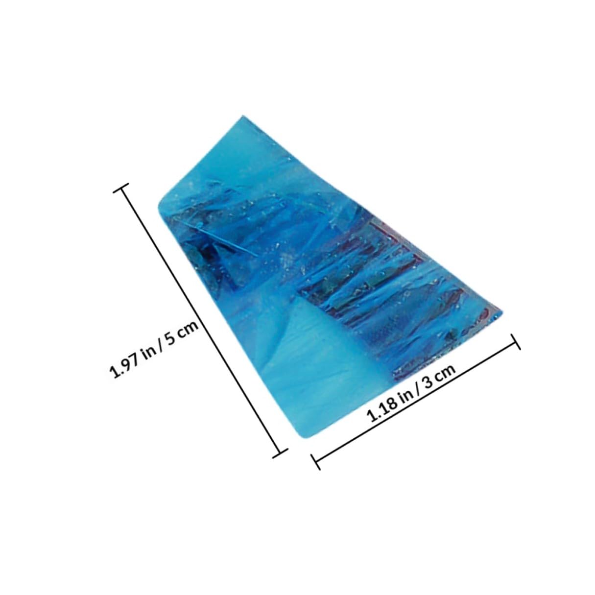 Amosfun Selbstgemacht Glas Mosaiksteine 1 Kg Bunte Glasstücke für Basteln und Heimdekoration Glatte Mosaikfliesen für Kreative Kunstwerke Zufällige Farbe