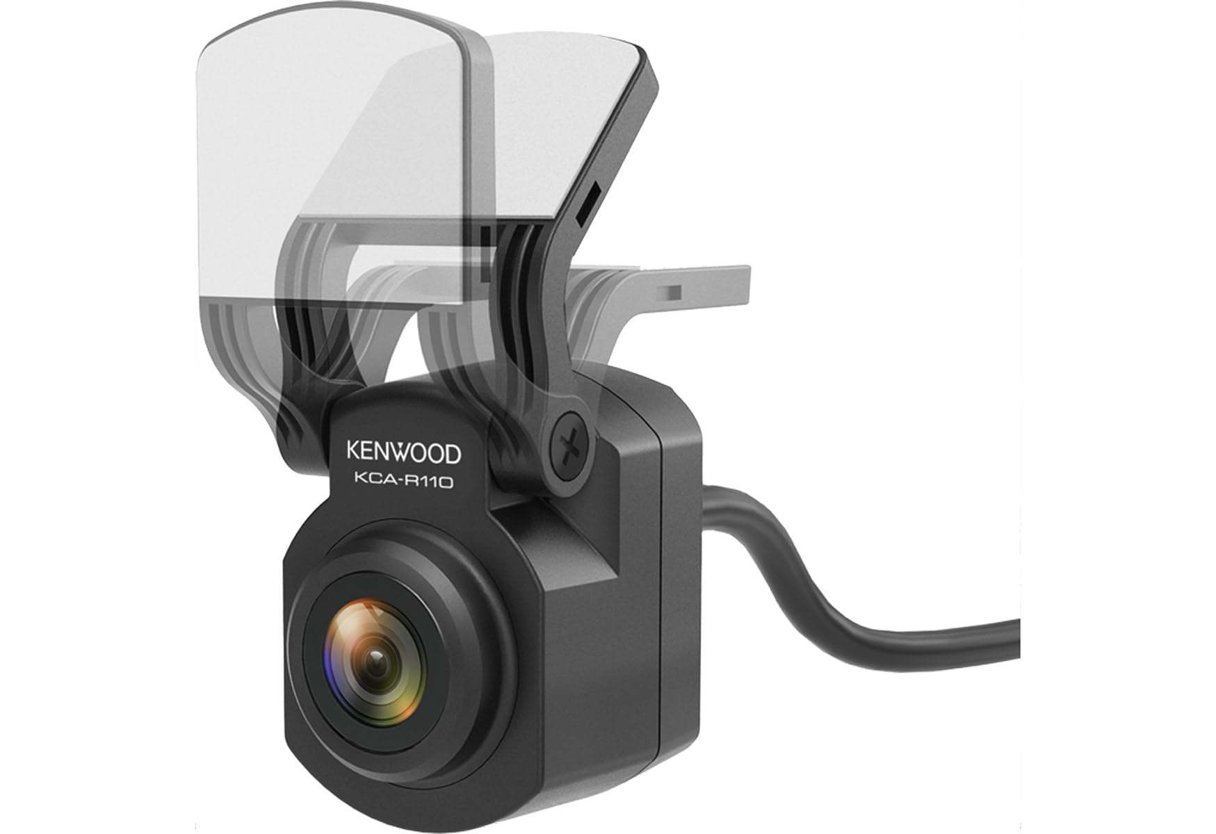KENWOOD KCA-R110 Rear View Camera for DRV-A310W Dash Cam, Full HD 1080p, 132º Wide View, IP67 Rated Reverse Camera, Motion Detection, Compact & Durable Backup Camera for Car, Truck, & RV