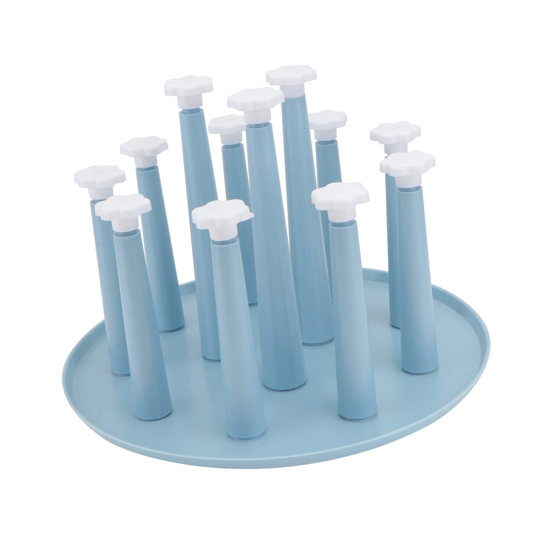 ABOOFAN 1pc Stylish Plastic Cup Holder and Draining Tray Kitchen Cup Shelf for Drainage Elegant Design for Wine Glasses and Storage