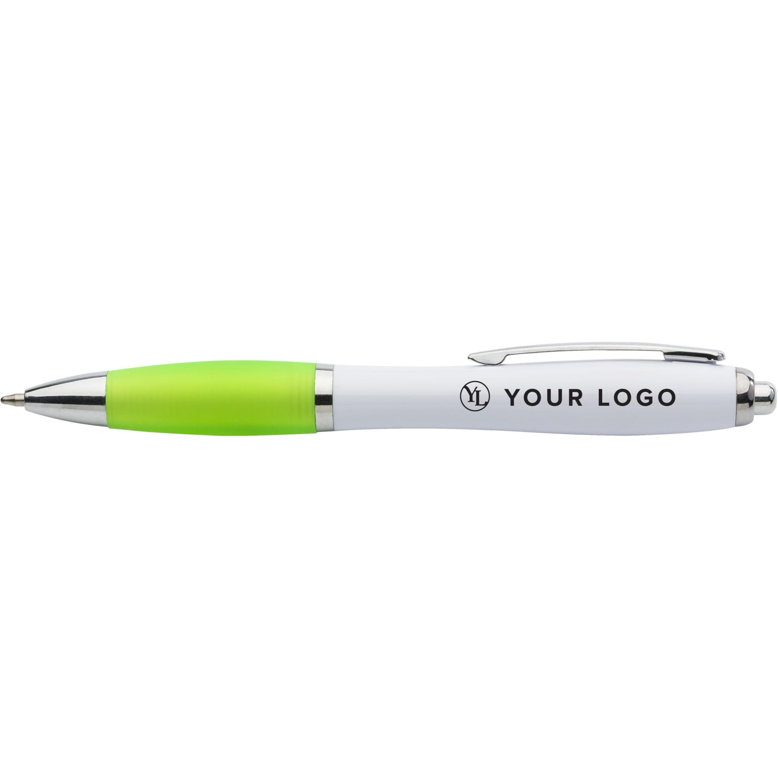 Schmalz 500 penne a sfera in plastica personalizzabili con stampa UV pubblicità/logo/testo/messaggio/festa di laurea/fiera inchiostro blu (500)