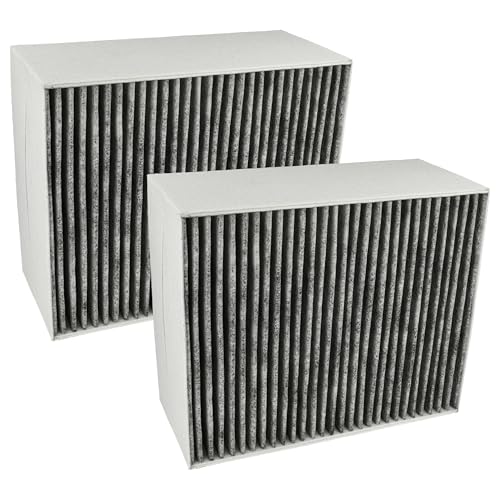 Filtres à charbon actif de rechange pour hotte aspirante Siemens LZ56500 vhbw