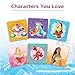 Wonder Forge Disney Princess Matching Game – Fun Memory Game for Kids Ages 3 and Up – Toddler Learning Toy Featuring Belle, Ariel, and Elsa and more Disney Princesses - Packaging May Vary