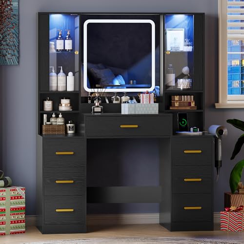 Luxury Makeup Vanity Desk with Lights