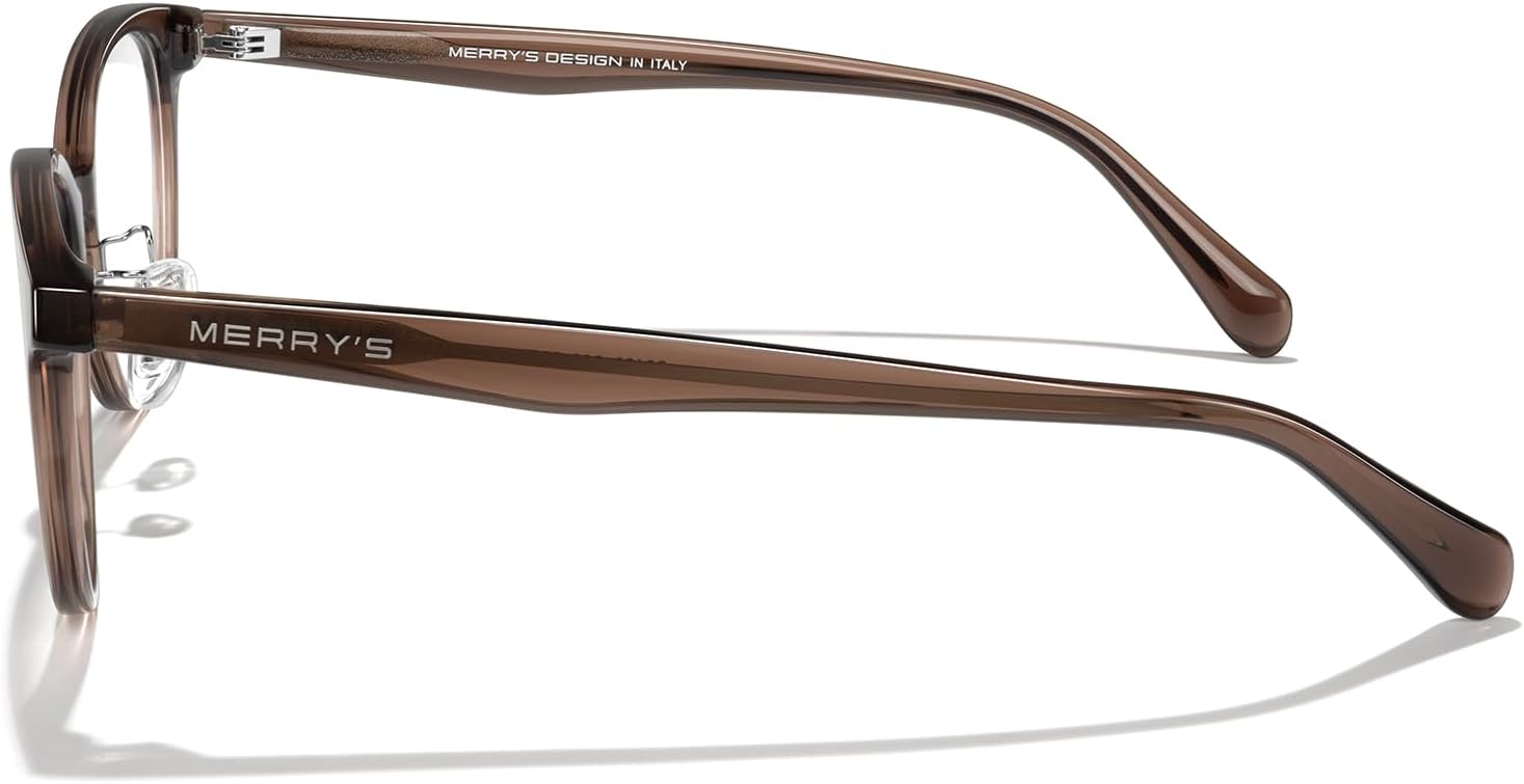 MERRY'S Reading Glasses for Women Cat Eye Round Frame Blue Light Blocking Women's Unbreakable Reading Glasses - Image 3