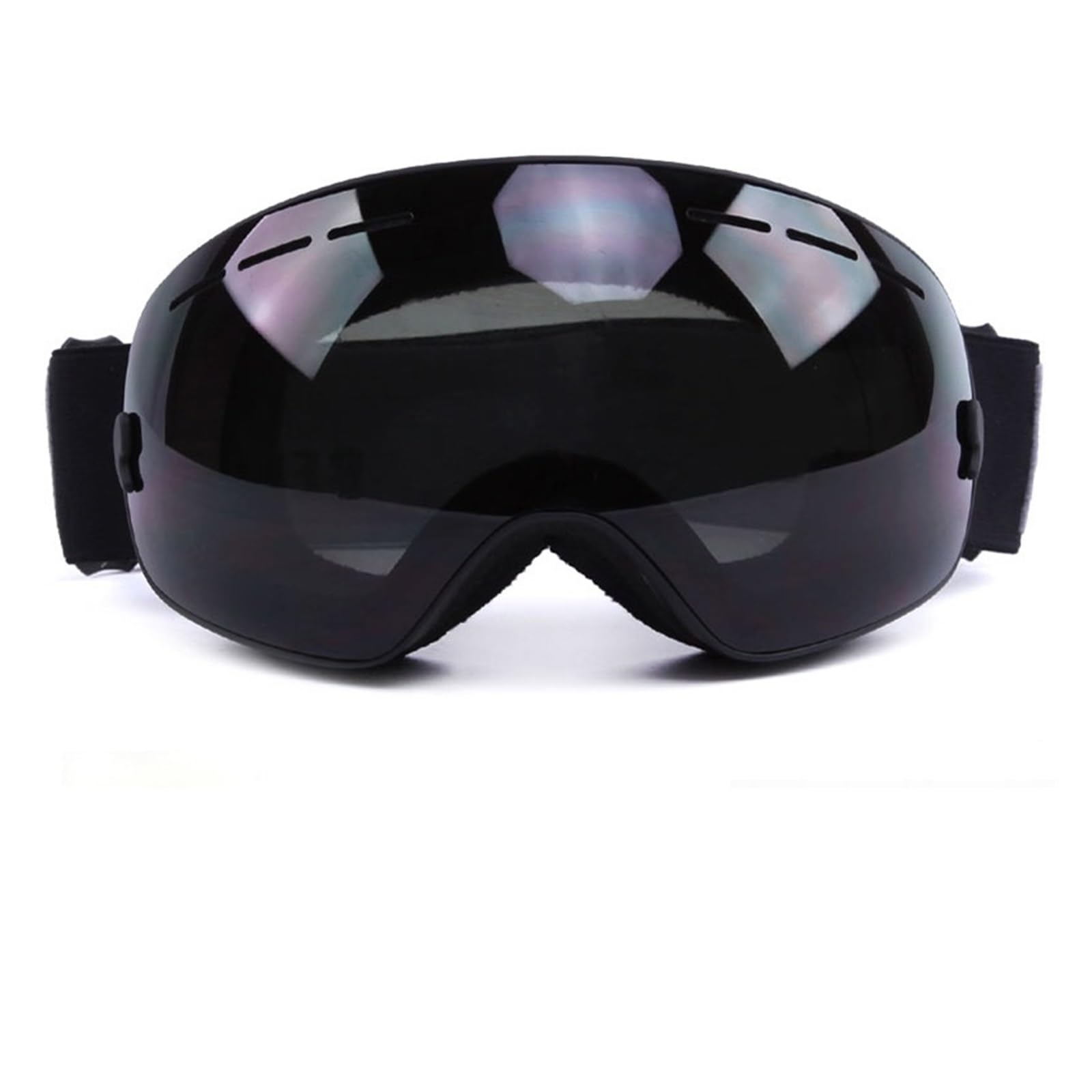 Gafas de esquí Gafas de esquí de doble capa UV400 - Gafas de esquí antiniebla esféricas con espejo para hombre y mujer Gafas de nieve 3100 + Estuche para lentes Gafas para exteriores (Color: Mar