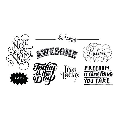 Tattly Temporary Tattoos Inspirational Set, 1 Ounce