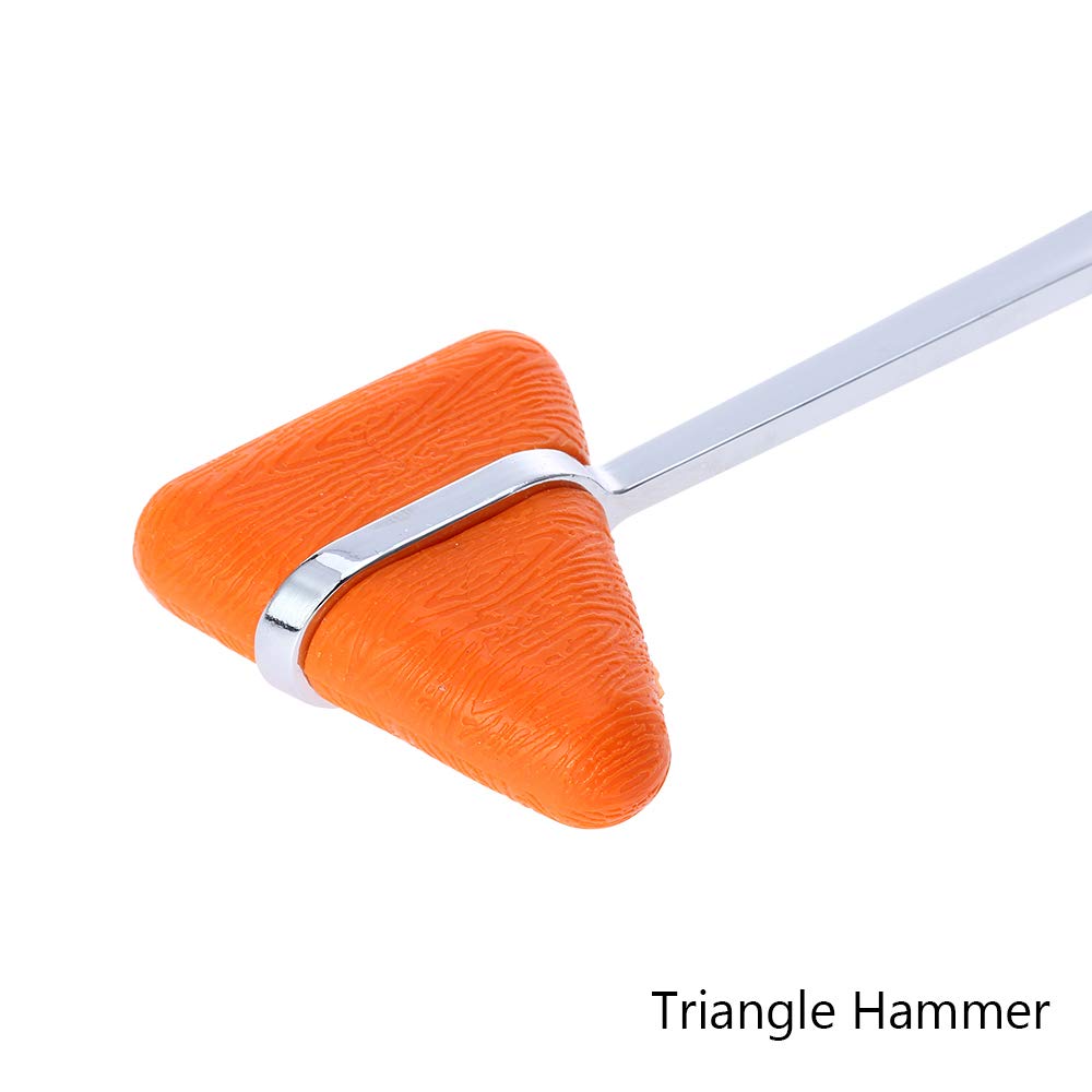 Produktbild von 5-teiliges Reflexhammer-Set – Neurologische Diagnose Und Massage – Aus Aluminium, Mit Verschiedenen Köpfen