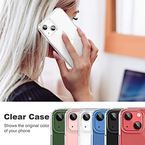 Jjgoo Compatible With Iphone 13 Mini Case Clear Soft Transparent Shockproof Protective Slim Thin Bumper Phone Cover For Iphone 13 Mini - 5.4 Inch #TOP3