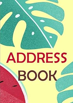 Address Book : Art Style Design [ Keep Organised Name, Address, Phone, Fax , E-Mail ]