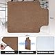 Whemyreat 2 Stück Bodenschutzmatte 90x120 cm,T Form Bodenschutzmatte,BüRostuhl Unterlage,Gaming Stuhlmatten,Teppich bürostuhl geeignet,Schutzmatte für Laminat,Parkett,Hartböden,Braun